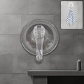 Heavy duty plastic suction cup hook firmly attached to glass surface