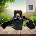 Tumblo Smart Thermos Bottle with LED temperature display and push-button cap.