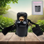 Tumblo Smart Thermos Bottle with LED temperature display and push-button cap.