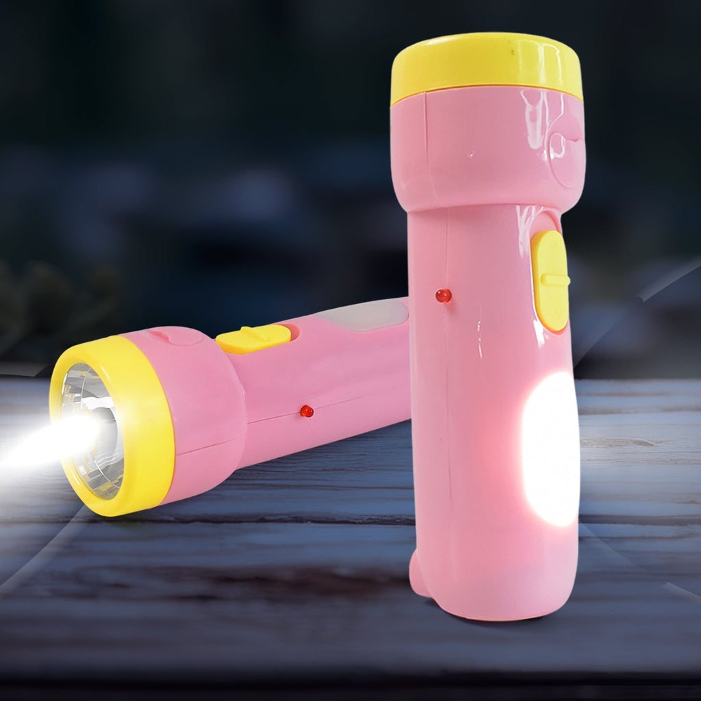 Compact rechargeable LED torchlight with bright beam