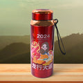Printed vacuum insulated water bottle with chill pattern in 800 ML capacity