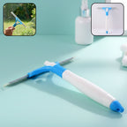 Multipurpose window cleaning squeegee with rubber blade on white background