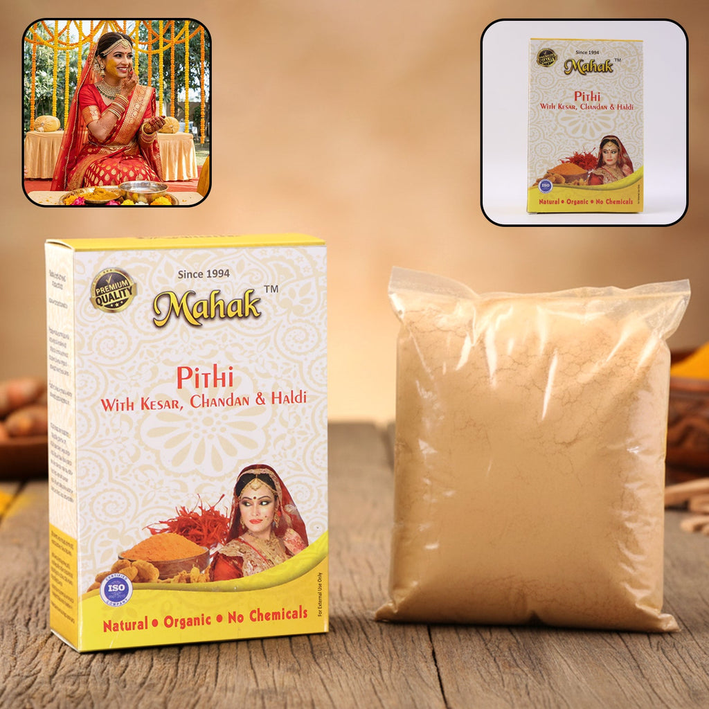 Mahak Pithi powder for traditional face and body cleansing 100 gm
