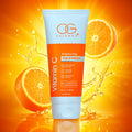 OG Beauty Vitamin C facewash bottle for brightening skin