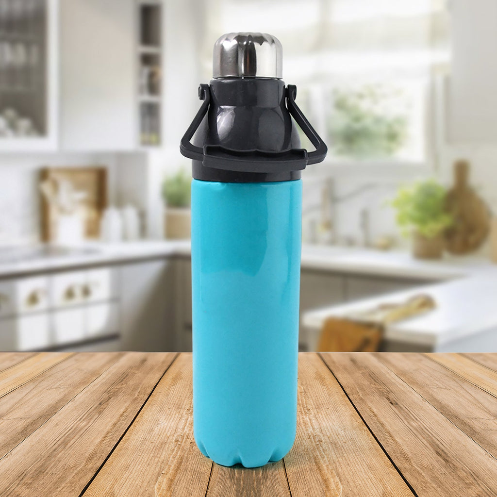 Plastic sports bottle insulated 1100Ml in assorted colors with handle
