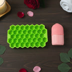 Face Icer Roller with honeycomb ice tray for skincare benefits