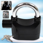 Front view of the VelvaBloom Siren Alarm Lock, showcasing its robust plastic body.