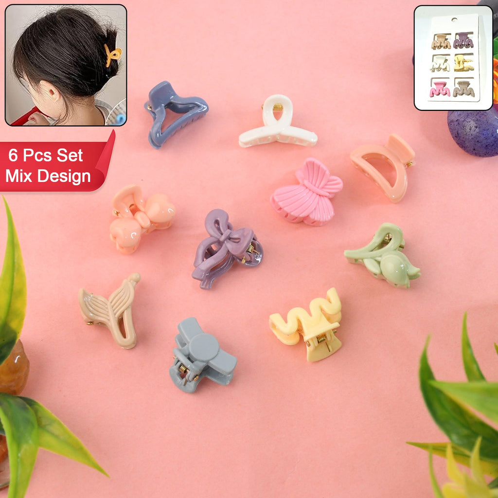 Child's hair adorned with a stylish and secure butterfly hair clip.