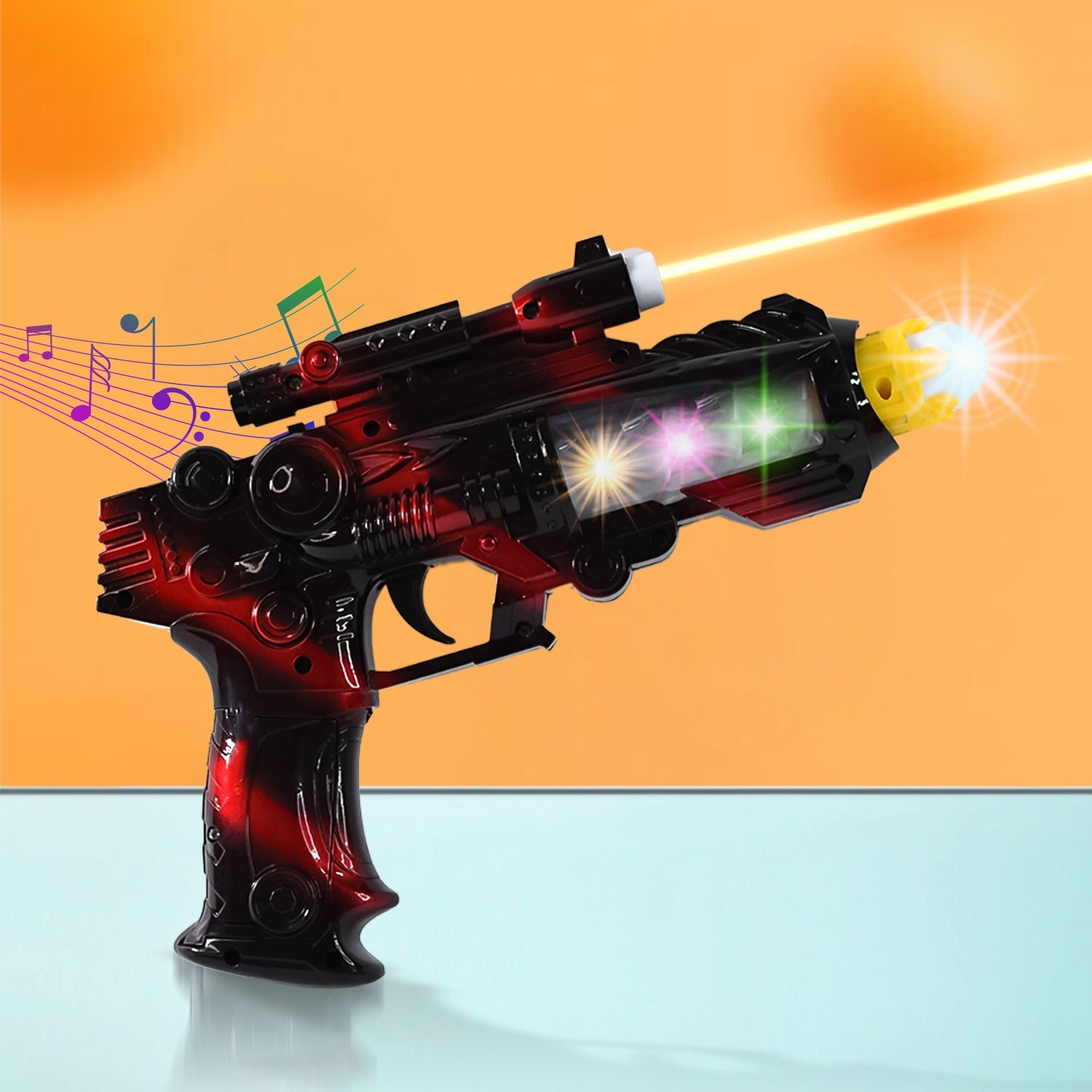 Glow Force sound blaster laser toy for kids' imaginative play