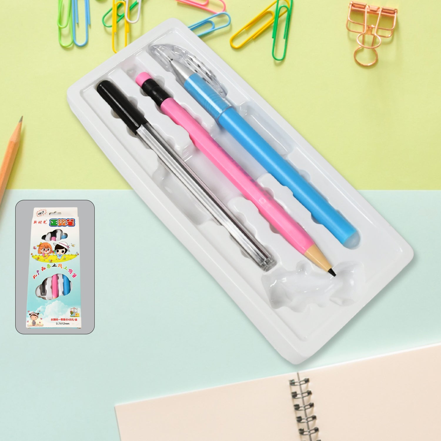 Writezo Auto-Feeding Mechanical Pencil, a smart writing tool that requires no clicking.