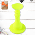 Neon yellow washing machine door holder made of durable rubber