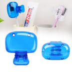 Plastic toothbrush head cover cap protecting toothbrush bristles