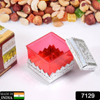Styleva Ruby dry fruit storage container on a kitchen counter.