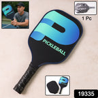 Ergonomic fiberglass pickleball paddle designed for comfort and control