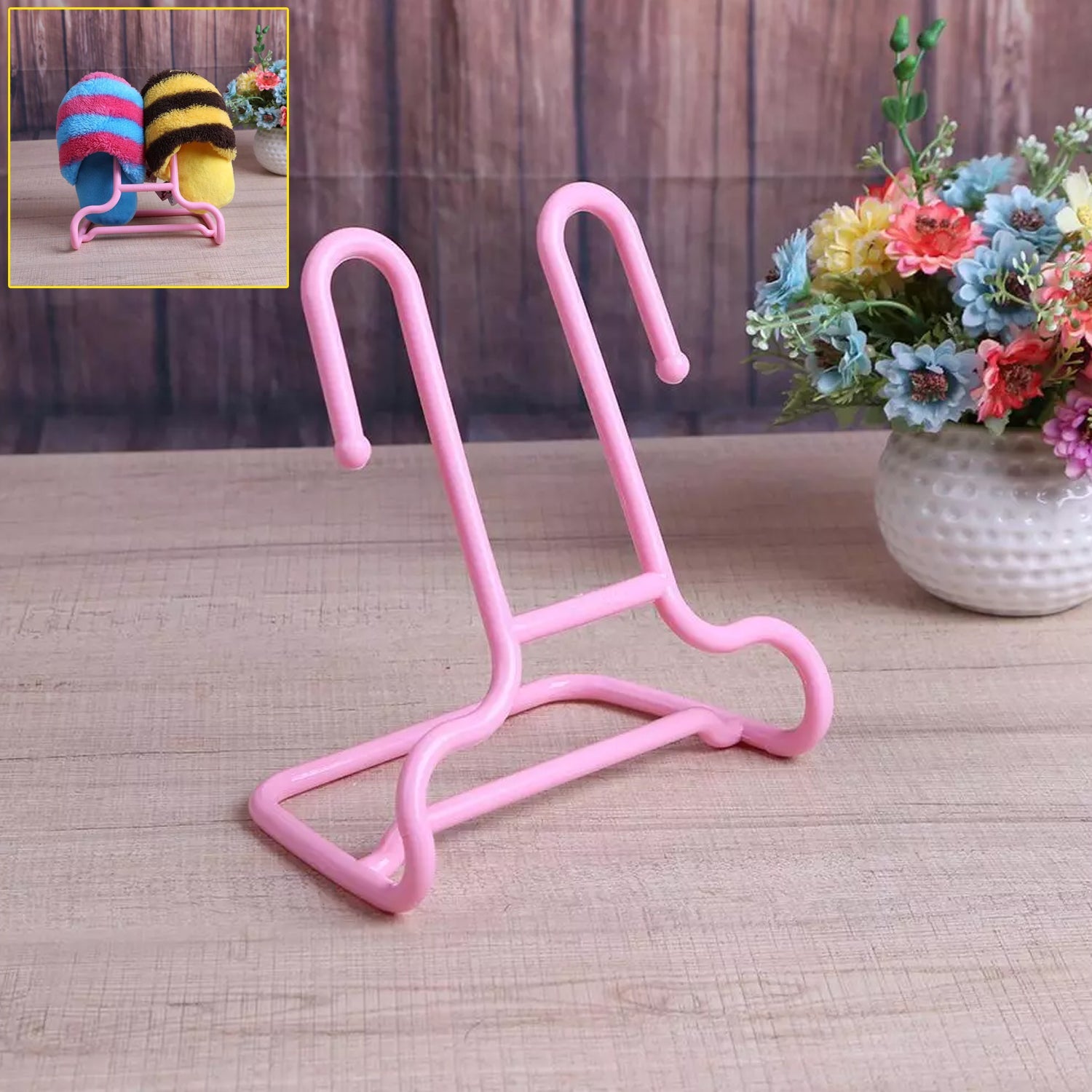 Multi-function shoe rack stand with integrated drying hanger in a modern home setting.
