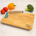Durable wooden cutting board for kitchen use