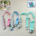Baby safety walking leash with padded wrist cuff for toddlers
