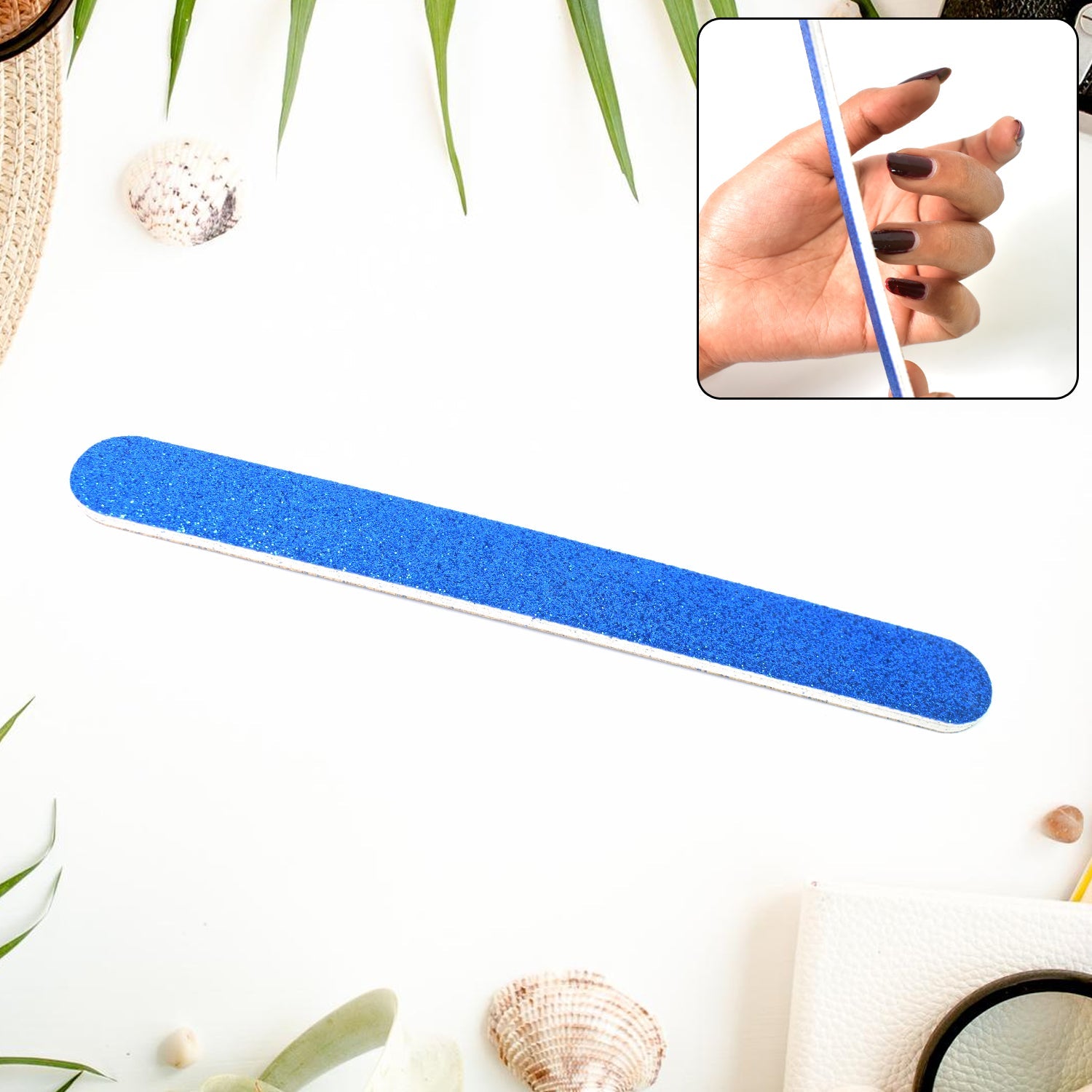 AuriGlam professional double sided nail filer ideal for nail shaping and smoothing