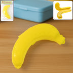 Yellow banana case closed, ready for transport.