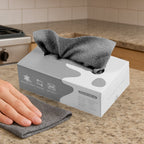 20-piece thickened magic wipe cleaning cloth set in storage box