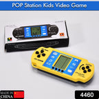 Front view of the Handheld Video Game showing its screen and simple, intuitive controls.