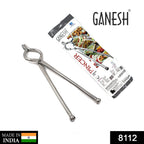 Close-up of the robust grip of Ganesh Goti Sansi, showcasing its premium stainless steel.