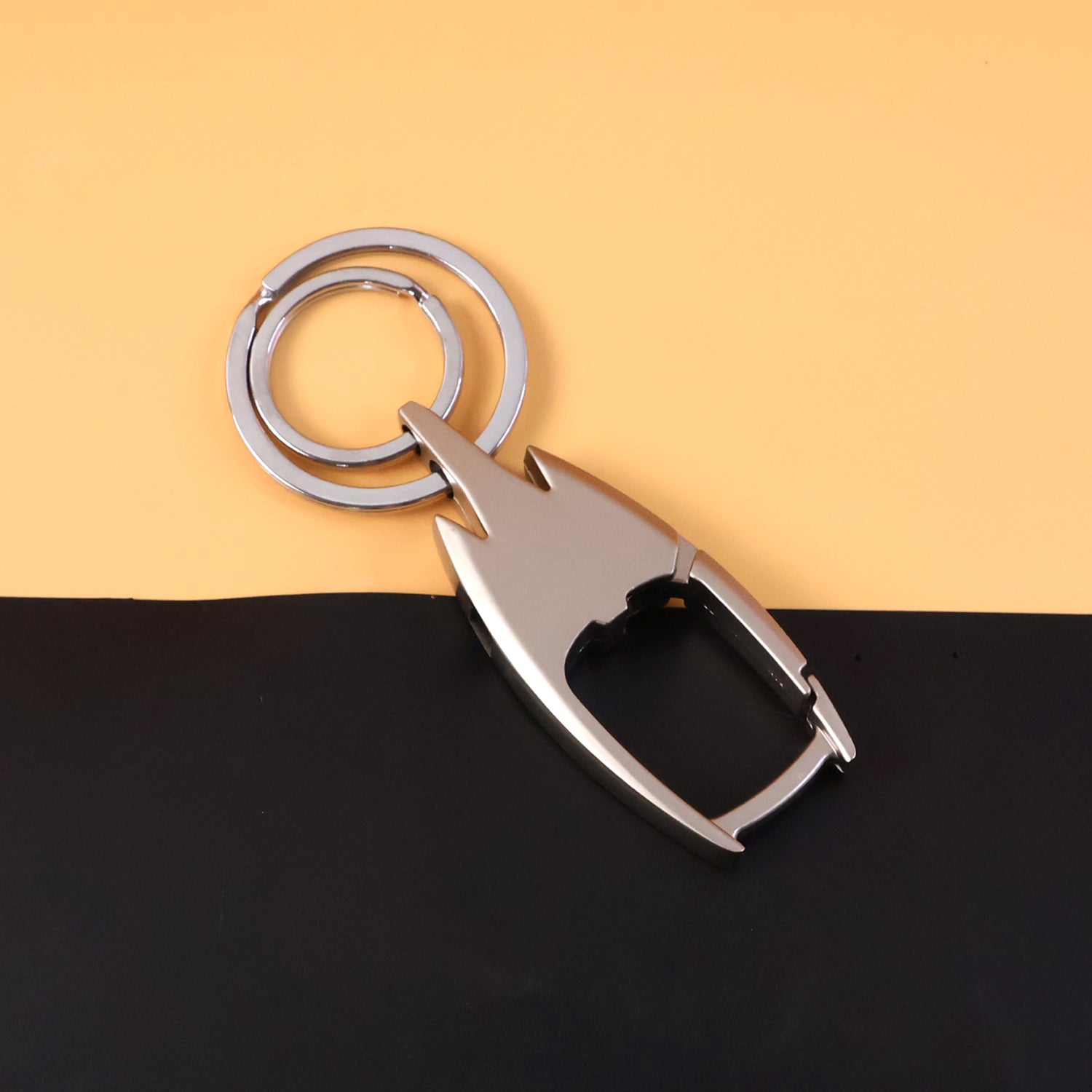 Stylish metal key holder with sleek finish
