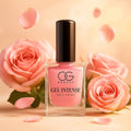 Lilac Love gel nail polish bottle with intense color and glossy finish