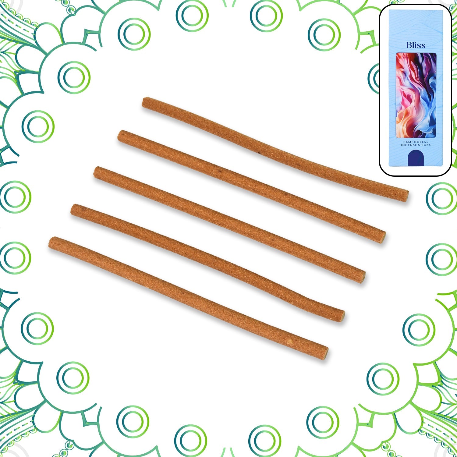 Detailed view of unlit Bela Ke Phool incense sticks, showcasing premium quality.