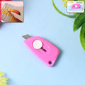 Mini Cloud Cutter retractable utility knife with cloud-shaped grip on white background