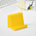 Colorful multifunctional plastic mobile phone stand with pen holder on desk