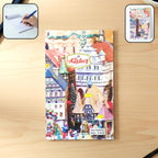 Premium pocket notebook with durable printed cover and 80 smooth pages