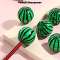 Watermelon-shaped pencil sharpener with cute fruit design
