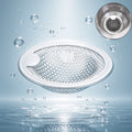 Rust-resistant stainless steel kitchen sink drain strainer with deep basket design
