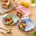 Playful cartoon kids tray with ergonomic handle