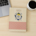 Hardbound diary with durable cover and 100 ruled pages