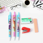 Compact stapler from the 6-in-1 stationery set for office tasks