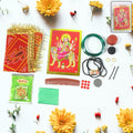 Mataji shringar box with complete puja decoration kit including chunri and jewellery
