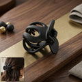 Minimalist matte hair claw clip with smooth edges