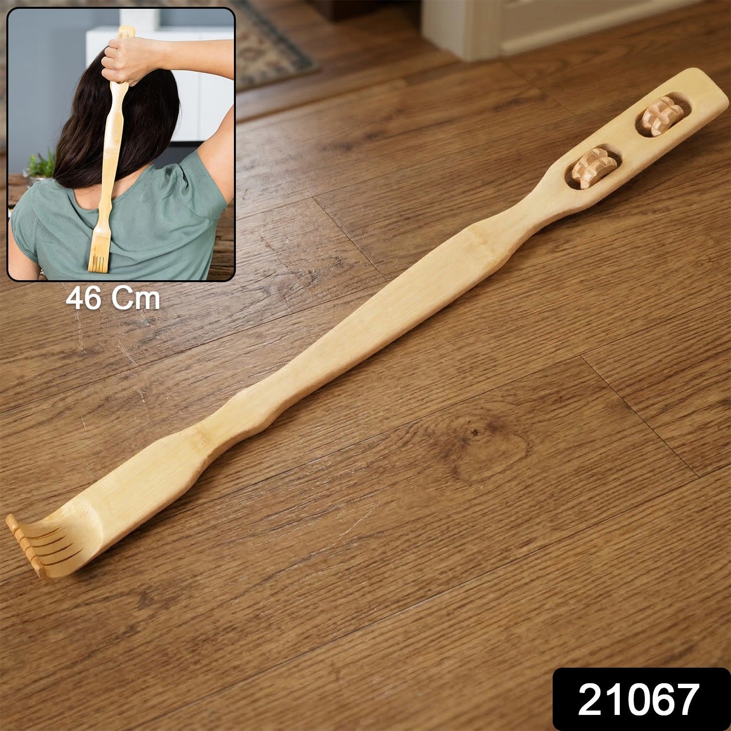 Self-use body massage stick for back and shoulders