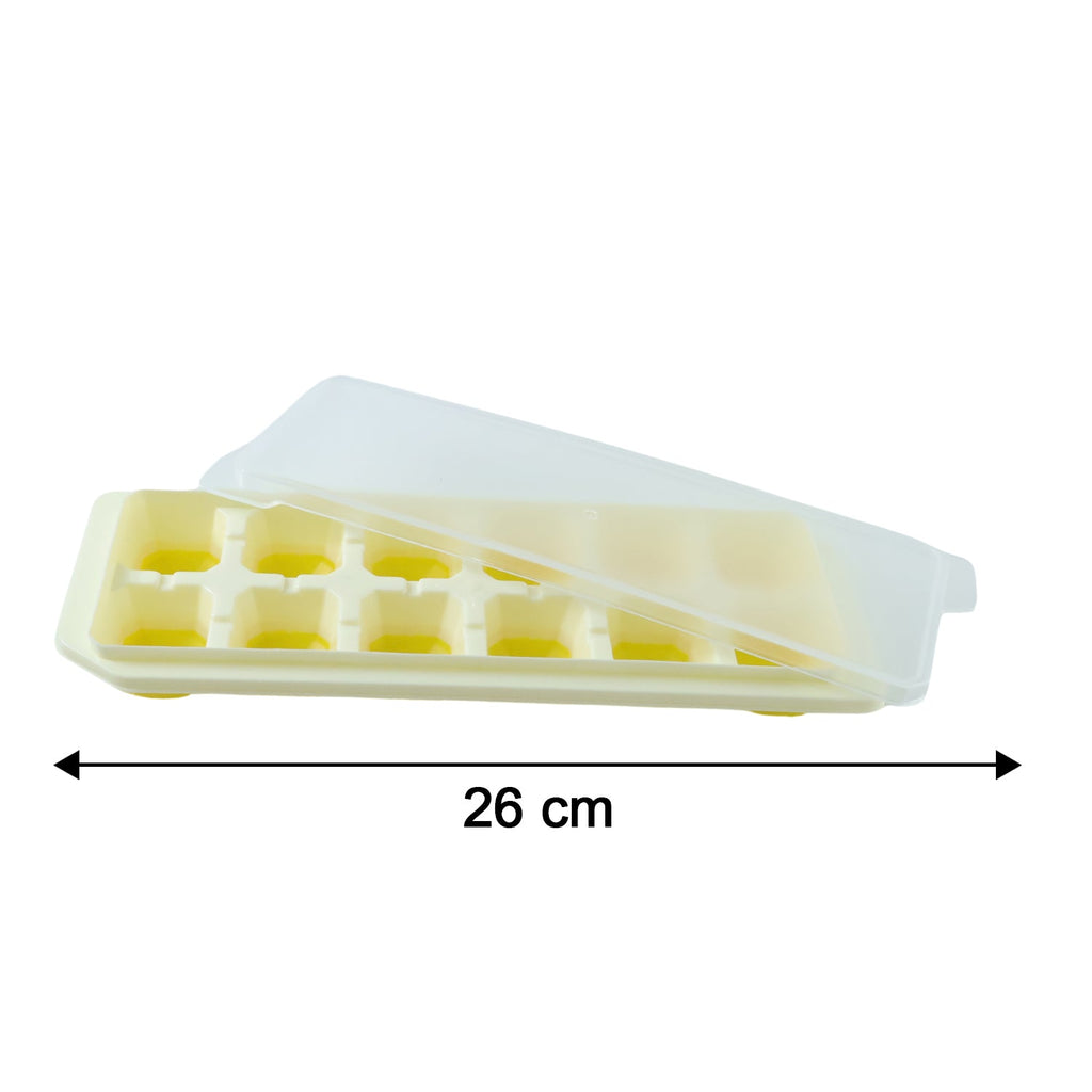 Colorful, reusable silicone tray suitable for ice, candies, and chocolates.