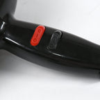 Diagram showing the 2 speed and 3 heat settings of the hair dryer.