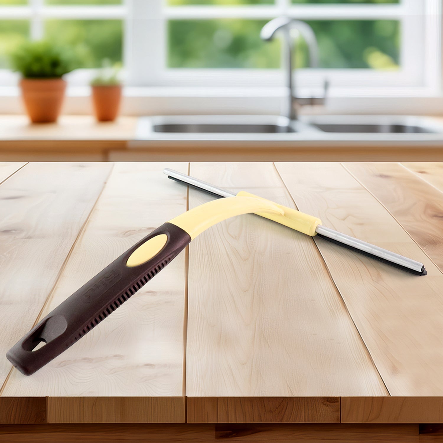 Multipurpose glass and mirror wiper by Ritu