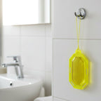 Close-up of citrus gel air freshener showing the gel texture