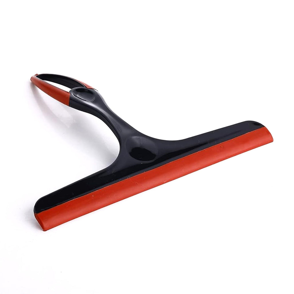 Side view of the multicolor plastic kitchen wiper, showcasing its sleek and compact design.