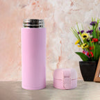Aqua steel daily use vacuum insulated water bottle 350ml