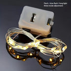 Flexible copper wire LED fairy lights, perfect for party and wedding decor
