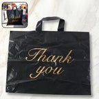 Thank You printed carry bag with durable handles and 25×34 cm size