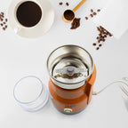 Versatile food grinder, perfect for home and office use.