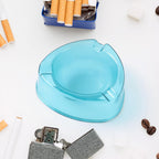 Stylish Oblivion unbreakable plastic ashtray in mix colors
